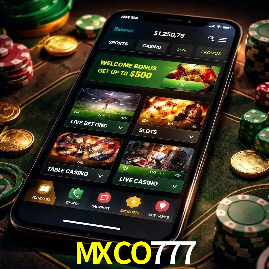Diseño de juegos móviles MXCO777 para usuarios en México